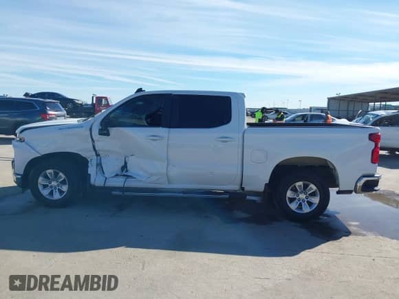 2022 Chevrolet Silverado 1500 LT z VIN 3GCPWCED5NG201194, wystawiony jako IAAI lot #41318619 z przebiegiem 85 368 mil mil oraz . Historia ofert i sprzedaży dostępna na DreamBid. Obrazek 14.