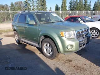 ✅ 2008 Ford Escape Hybrid • VIN: 1FMCU59H48KB41429 • Lot: 43269190. Listed on IAAI with 194,284 mi. Free auction sales archive from the USA and detailed vehicle history report at DreamBid. Image 1.
