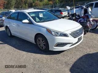 2015 Hyundai Sonata SE with VIN 5NPE24AF9FH017885, listed as a IAAI auction lot 43309482 with 59,433 mi miles and . Bid and sale history available at DreamBid. Image 1.