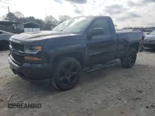 2016 Chevrolet Silverado 1500 Work Truck z VIN 1GCNKNEH6GZ332042, wystawiony jako Copart lot #44252835 z przebiegiem 95 665 mil mil oraz Szkoda całkowita • Salvage title. Historia ofert i sprzedaży dostępna na DreamBid. Obrazek 1.
