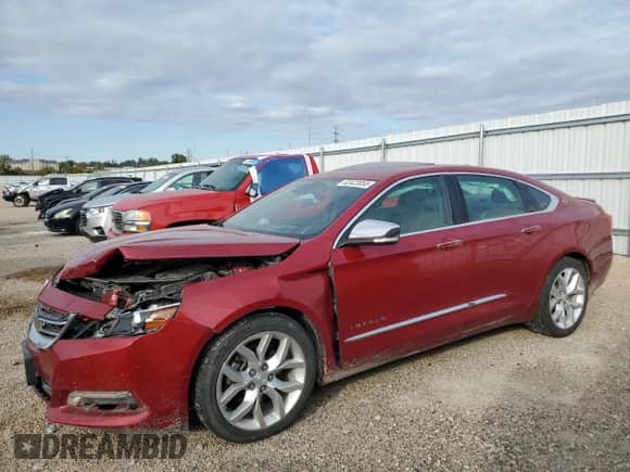2014 Chevrolet Impala LTZ with VIN 1G1155S36EU145708, listed as a Copart auction lot 82423055 with 140,731 mi miles and Salvage title. Bid and sale history available at DreamBid. Image 1.