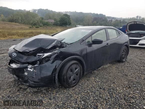 2025 Toyota Prius LE с VIN JTDACAAUXS3049419, выставлен на аукционе Copart как лот 81306805 с пробегом 17 985 миль миль и Списание • Salvage title. История ставок и продаж доступна на DreamBid. Изображение 1.