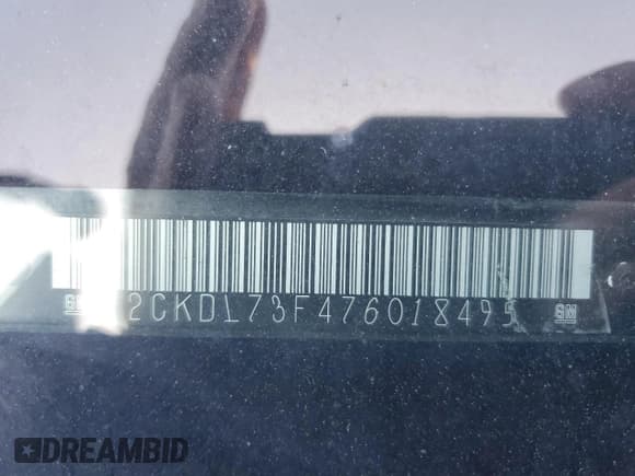 ✅ 2007 Pontiac Torrent • VIN: 2CKDL73F476018495 • Лот: 68495305. Опубликован ранее на Copart с пробегом 192 811 миль. Бесплатный доступ к архиву аукционных продаж из США и подробный отчёт об истории автомобиля на DreamBid. Изображение 13.