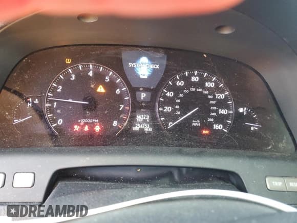 ✅ 2007 Lexus LS 460 • VIN: JTHBL46F875050899 • Lot: 92394265. Listed on Copart with 254,753 mi. Free auction sales archive from the USA and detailed vehicle history report at DreamBid. Image 9.