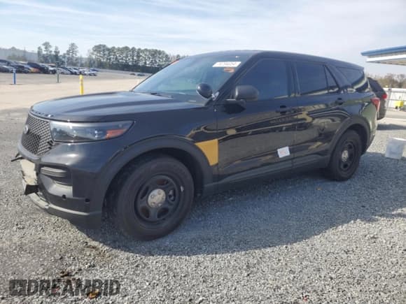 ✅ 2023 Ford Police Interceptor Utility • VIN: 1FM5K8AC0PGA81893 • Лот: 74794054. Опубликован ранее на Copart с пробегом 10 330 миль. Бесплатный доступ к архиву аукционных продаж из США и подробный отчёт об истории автомобиля на DreamBid. Изображение 1.