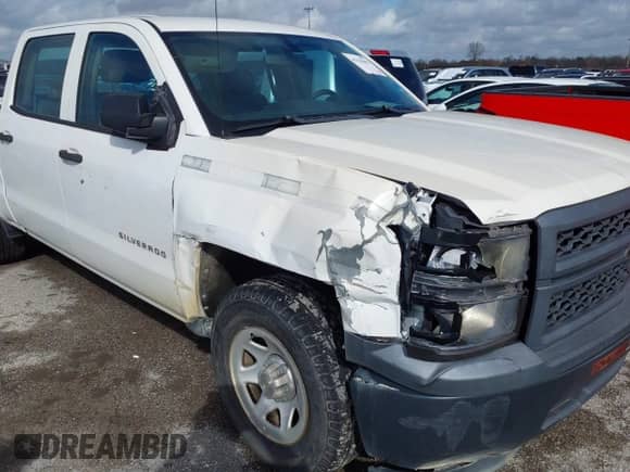 2014 Chevrolet Silverado 1500 Work Truck with VIN 3GCPCPEC6EG479433, listed as a IAAI auction lot 41425682 with 55,463 mi miles and . Bid and sale history available at DreamBid. Image 6.