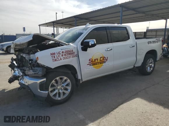 ✅ 2020 Chevrolet Silverado 1500 LTZ • VIN: 3GCUYGELXLG275011 • Lot: 49483245. Wystawiony na Copart z przebiegiem 76 405 mil. Bezpłatny archiwum sprzedaży aukcyjnych z USA i szczegółowy raport historii pojazdu na DreamBid. Zdjęcie 1.