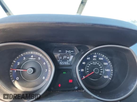 ✅ 2016 Hyundai Elantra SE • VIN: 5NPDH4AE3GH700989 • Lot: 89731375. Listed on Copart with 150,283 mi. Free auction sales archive from the USA and detailed vehicle history report at DreamBid. Image 9.