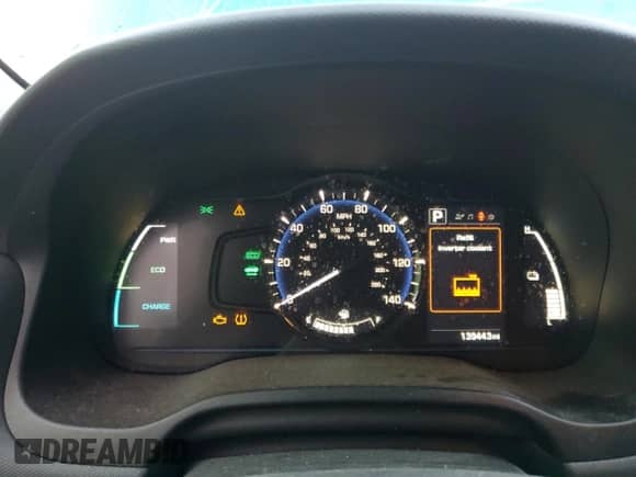 2017 Hyundai Ioniq Blue z VIN KMHC65LC2HU024928, wystawiony jako Copart lot #79248054 z przebiegiem 139 443 mil mil oraz Szkoda całkowita • Salvage title. Historia ofert i sprzedaży dostępna na DreamBid. Obrazek 9.