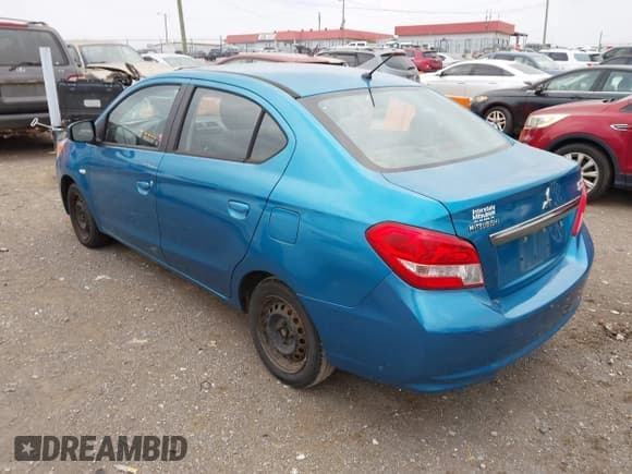 ✅ 2017 Mitsubishi Mirage ES • VIN: ML32F3FJXHHF07256 • Lot: 43674794. Wystawiony na IAAI z przebiegiem 94 281 mil. Bezpłatny archiwum sprzedaży aukcyjnych z USA i szczegółowy raport historii pojazdu na DreamBid. Zdjęcie 3.