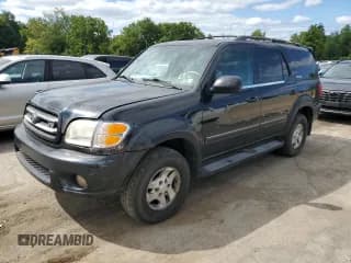 ✅ 2001 Toyota Sequoia Limited • VIN: 5TDZT38A11S002142 • Lot: 67479994. Listed on Copart with 136,461 mi. Free auction sales archive from the USA and detailed vehicle history report at DreamBid. Image 1.
