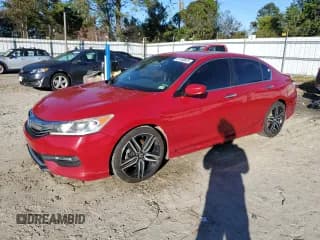 ✅ 2017 Honda Accord Sport • VIN: 1HGCR2F57HA043629 • Lot: 87188625. Wystawiony na Copart z przebiegiem 210 498 mil. Bezpłatny archiwum sprzedaży aukcyjnych z USA i szczegółowy raport historii pojazdu na DreamBid. Zdjęcie 1.