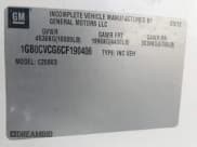 ✅ 2012 Chevrolet Silverado 2500HD Work Truck • VIN: 1GB0CVCG6CF190406 • Lot: 43387017. Listed on IAAI with 162,748 mi. Free auction sales archive from the USA and detailed vehicle history report at DreamBid. Image 9.