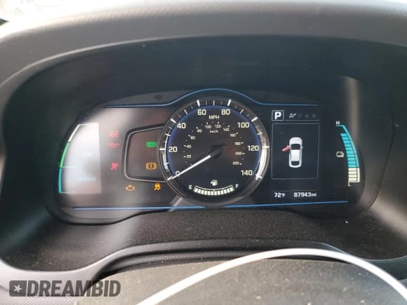 ✅ 2019 Hyundai Ioniq • VIN: KMHC65LD4KU105445 • Lot: 85932624. Wystawiony na Copart z przebiegiem 87 943 mil. Bezpłatny archiwum sprzedaży aukcyjnych z USA i szczegółowy raport historii pojazdu na DreamBid. Zdjęcie 9.