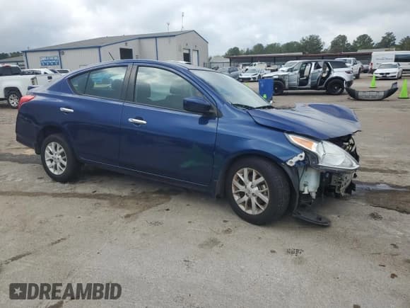 ✅ 2019 Nissan Versa SV • VIN: 3N1CN7AP9KL808651 • Lot: 82230795. Listed on Copart with 62,022 mi. Free auction sales archive from the USA and detailed vehicle history report at DreamBid. Image 4.