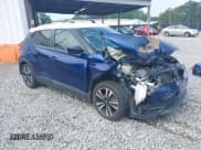 ✅ 2020 Nissan Kicks SV • VIN: 3N1CP5CV1LL499995 • Lot: 42292065. Listed on IAAI with 43,675 mi. Free auction sales archive from the USA and detailed vehicle history report at DreamBid. Image 1.