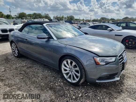 ✅ 2014 Audi A5 Premium Plus • VIN: WAULFAFH9EN002738 • Lot: 90342045. Listed on Copart with 82,487 mi. Free auction sales archive from the USA and detailed vehicle history report at DreamBid. Image 4.