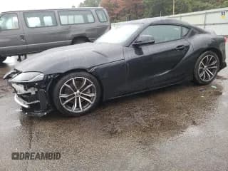 ✅ 2021 Toyota Supra 2.0 • VIN: WZ1DB2C07MW045072 • Лот: 69340803. Опубликован ранее на Copart с пробегом 53 242 миль. Бесплатный доступ к архиву аукционных продаж из США и подробный отчёт об истории автомобиля на DreamBid. Изображение 1.