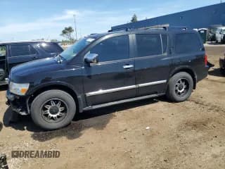 ✅ 2005 Infiniti QX56 • VIN: 5N3AA08C65N807944 • Lot: 65776275. Listed on Copart with Not provided. Free auction sales archive from the USA and detailed vehicle history report at DreamBid. Image 1.