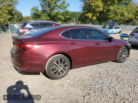 ✅ 2015 Acura TLX Technology • VIN: 19UUB2F57FA014461 • Лот: 84245365. Опубликован ранее на Copart с пробегом 90 493 миль. Бесплатный доступ к архиву аукционных продаж из США и подробный отчёт об истории автомобиля на DreamBid. Изображение 3.