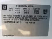 ✅ 2017 Chevrolet Volt LT • VIN: 1G1RC6S51HU190513 • Lot: 43071605. Wystawiony na Copart z przebiegiem 159 636 mil. Bezpłatny archiwum sprzedaży aukcyjnych z USA i szczegółowy raport historii pojazdu na DreamBid. Zdjęcie 12.