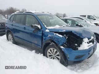 ✅ 2018 Volkswagen Tiguan S • VIN: 3VV0B7AX3JM091554 • Lot: 43847536. Listed on IAAI with 91,603 mi. Free auction sales archive from the USA and detailed vehicle history report at DreamBid. Image 1.