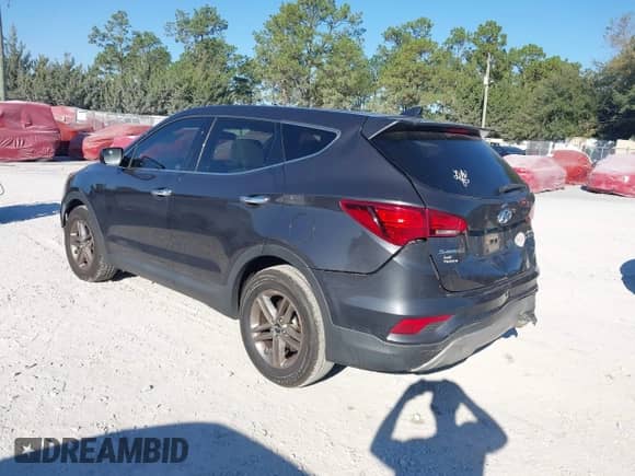 2017 Hyundai Santa Fe 2.4L z VIN 5XYZTDLB1HG468229, wystawiony jako IAAI lot #43426246 z przebiegiem 282 283 mil mil oraz . Historia ofert i sprzedaży dostępna na DreamBid. Obrazek 3.