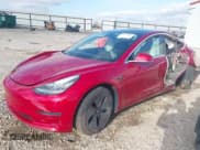 ✅ 2018 Tesla Model 3 Long Range Battery • VIN: 5YJ3E1EA1JF022100 • Lot: 43675807. Listed on IAAI with 46,786 mi. Free auction sales archive from the USA and detailed vehicle history report at DreamBid. Image 2.