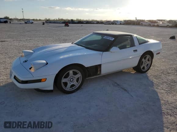 1993 Chevrolet Corvette z VIN 1G1YY23P8P5112521, wystawiony jako Copart lot #85591474 z przebiegiem 176 246 mil mil oraz Szkoda całkowita • Salvage title. Historia ofert i sprzedaży dostępna na DreamBid. Obrazek 1.