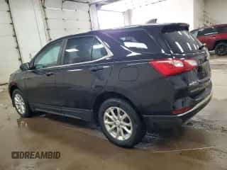 2021 Chevrolet Equinox LT z VIN 2GNAXUEV2M6105526, wystawiony jako Copart lot #70999165 z przebiegiem 69 338 mil mil oraz Szkoda całkowita • Salvage title. Historia ofert i sprzedaży dostępna na DreamBid. Obrazek 2.