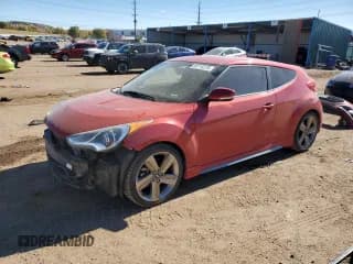 ✅ 2015 Hyundai Veloster Turbo • VIN: KMHTC6AE4FU235614 • Lot: 89715275. Listed on Copart with 44,549 mi. Free auction sales archive from the USA and detailed vehicle history report at DreamBid. Image 1.