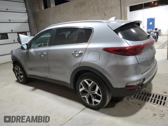 ✅ 2021 Kia Sportage EX • VIN: KNDPNCAC9M7875035 • Лот: 92401855. Опубликован ранее на Copart с пробегом 37 856 миль. Бесплатный доступ к архиву аукционных продаж из США и подробный отчёт об истории автомобиля на DreamBid. Изображение 2.