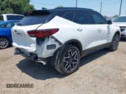 ✅ 2024 Chevrolet Blazer RS • VIN: 3GNKBERS5RS180321 • Lot: 42259552. Listed on IAAI with 21,356 mi. Free auction sales archive from the USA and detailed vehicle history report at DreamBid. Image 4.