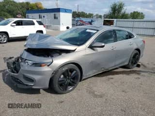 2018 Chevrolet Malibu Premier z VIN 1G1ZE5SX6JF191138, wystawiony jako Copart lot #81252525 z przebiegiem 167 806 mil mil oraz Szkoda całkowita • Salvage title. Historia ofert i sprzedaży dostępna na DreamBid. Obrazek 1.