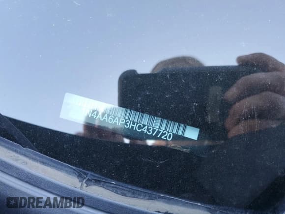 ✅ 2017 Nissan Maxima Platinum • VIN: 1N4AA6AP3HC437720 • Lot: 89454335. Listed on Copart with Not provided. Free auction sales archive from the USA and detailed vehicle history report at DreamBid. Image 13.