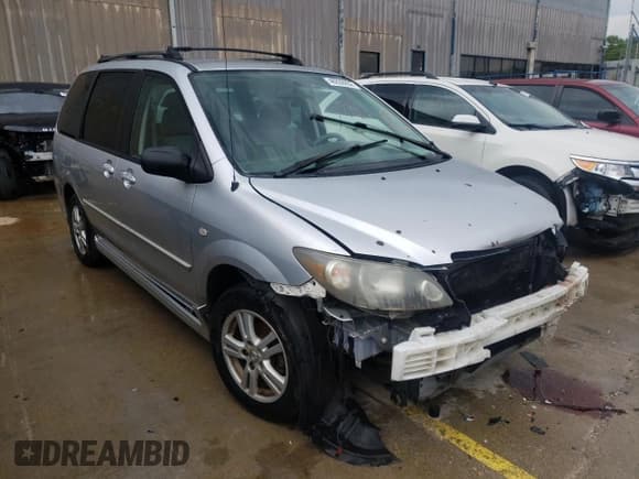 ✅ 2005 Mazda MPV LX • VIN: JM3LW28A050552617 • Lot: 46936932. Listed on Copart with 260,897 mi. Free auction sales archive from the USA and detailed vehicle history report at DreamBid. Image 1.