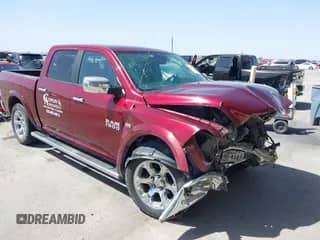 2017 Ram 1500 Laramie with VIN 1C6RR6NT3HS730947, listed as a IAAI auction lot 41837948 with 126,879 mi miles and . Bid and sale history available at DreamBid. Image 1.