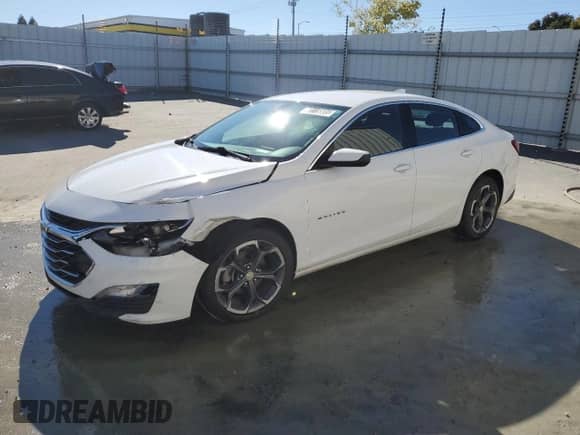 2022 Chevrolet Malibu LT with VIN 1G1ZD5ST2NF195418, listed as a Copart auction lot 90115805 with 111,755 mi miles and Salvage title. Bid and sale history available at DreamBid. Image 1.