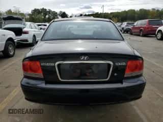 2004 Hyundai Sonata with VIN KMHWF25S24A969552, listed as a Copart auction lot 76101794 with 136,255 mi miles and Salvage title. Bid and sale history available at DreamBid. Image 6.