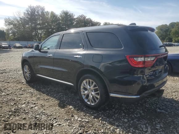 ✅ 2014 Dodge Durango Citadel • VIN: 1C4RDJEG9EC977635 • Lot: 85272695. Listed on Copart with 156,290 mi. Free auction sales archive from the USA and detailed vehicle history report at DreamBid. Image 2.