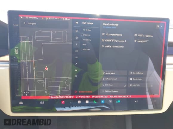 ✅ 2022 Tesla Model X • VIN: 7SAXCAE50NF363619 • Лот: 43084496. Опубликован ранее на IAAI с пробегом 76 426 миль. Бесплатный доступ к архиву аукционных продаж из США и подробный отчёт об истории автомобиля на DreamBid. Изображение 18.