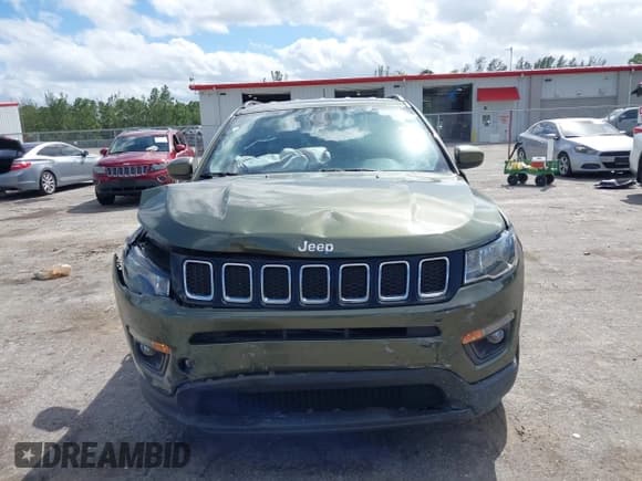✅ 2021 Jeep Compass Latitude • VIN: 3C4NJDBB6MT589430 • Lot: 43479624. Listed on IAAI with 68,880 mi. Free auction sales archive from the USA and detailed vehicle history report at DreamBid. Image 6.
