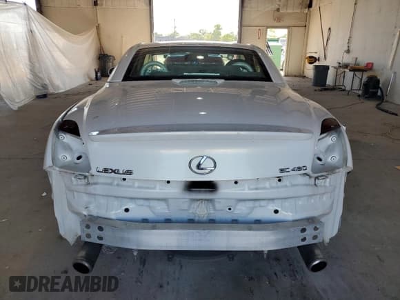 ✅ 2003 Lexus SC 430 • VIN: JTHFN48YX30045320 • Lot: 57385515. Listed on Copart with 104,178 mi. Free auction sales archive from the USA and detailed vehicle history report at DreamBid. Image 6.