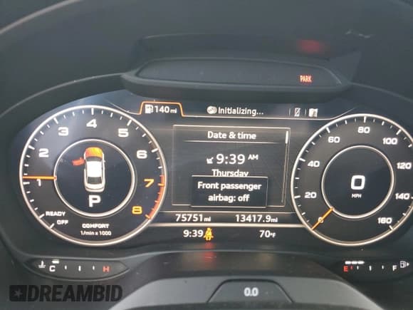 ✅ 2017 Audi A3 Prestige • VIN: WAUK8GFF7H1046482 • Lot: 72081715. Wystawiony na Copart z przebiegiem 75 751 mil. Bezpłatny archiwum sprzedaży aukcyjnych z USA i szczegółowy raport historii pojazdu na DreamBid. Zdjęcie 9.