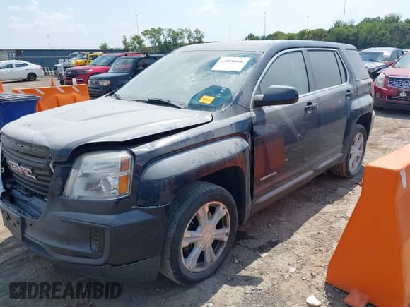 ✅ 2017 GMC Terrain SLE • VIN: 2GKALMEK6H6144060 • Lot: 43206646. Listed on IAAI with 84,509 mi. Free auction sales archive from the USA and detailed vehicle history report at DreamBid. Image 2.