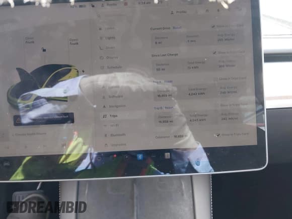 ✅ 2023 Tesla Model 3 • VIN: 5YJ3E1EA2PF668853 • Lot: 42316581. Listed on IAAI with 16,859 mi. Free auction sales archive from the USA and detailed vehicle history report at DreamBid. Image 7.