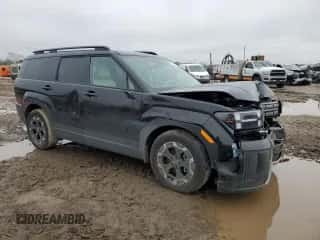 2025 Hyundai Santa Fe SEL с VIN 5NMP24GL9SH078196, выставлен на аукционе Copart как лот 45673475 с пробегом 2 465 миль миль и Списание • Salvage title. История ставок и продаж доступна на DreamBid. Изображение 4.