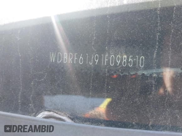 ✅ 2001 Mercedes-Benz C 230/260/280/320 • VIN: WDBRF61J91F098510 • Lot: 39366583. Wystawiony na IAAI z przebiegiem Nie podano. Bezpłatny archiwum sprzedaży aukcyjnych z USA i szczegółowy raport historii pojazdu na DreamBid. Zdjęcie 12.