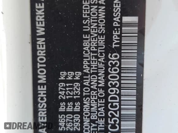 ✅ 2016 BMW 6 Series 650i xDrive • VIN: WBA6F7C52GD930636 • Лот: 55696754. Опубликован ранее на Copart с пробегом 63 935 миль. Бесплатный доступ к архиву аукционных продаж из США и подробный отчёт об истории автомобиля на DreamBid. Изображение 13.