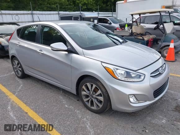2017 Hyundai Accent Sport with VIN KMHCU5AE4HU336257, listed as a IAAI auction lot 42770551 with Not provided miles and . Bid and sale history available at DreamBid. Image 1.